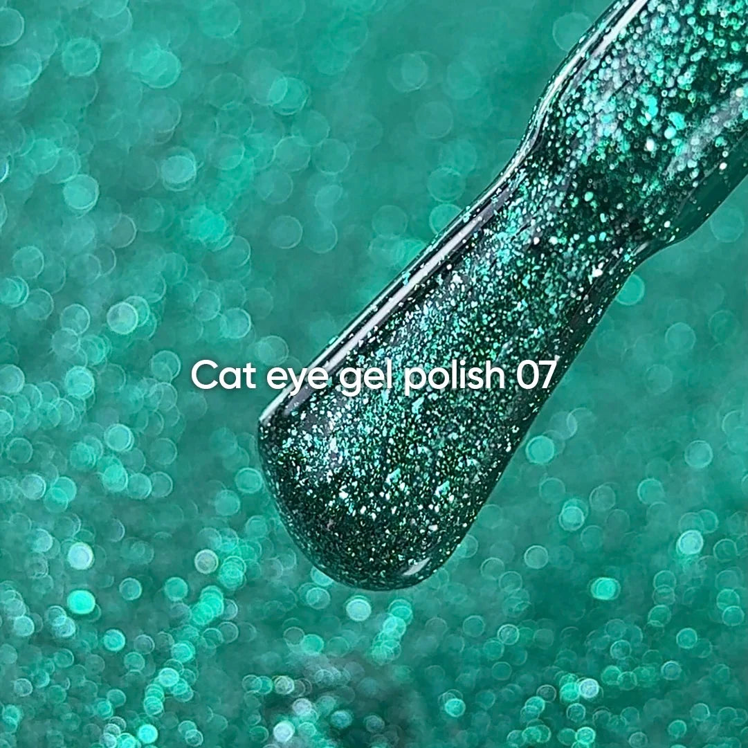 Esmalte Cat Eye Korean Nails of the Day #07