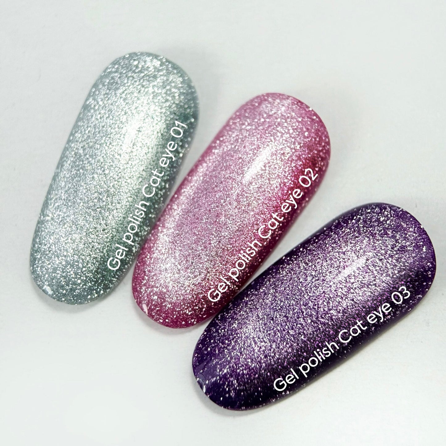 Esmalte Cat Eye Korean Nails of the Day #01