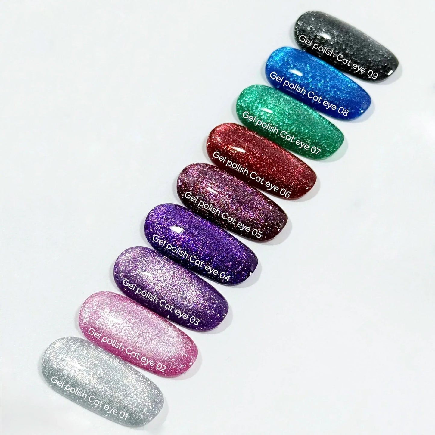 Esmalte Cat Eye Korean Nails of the Day #06