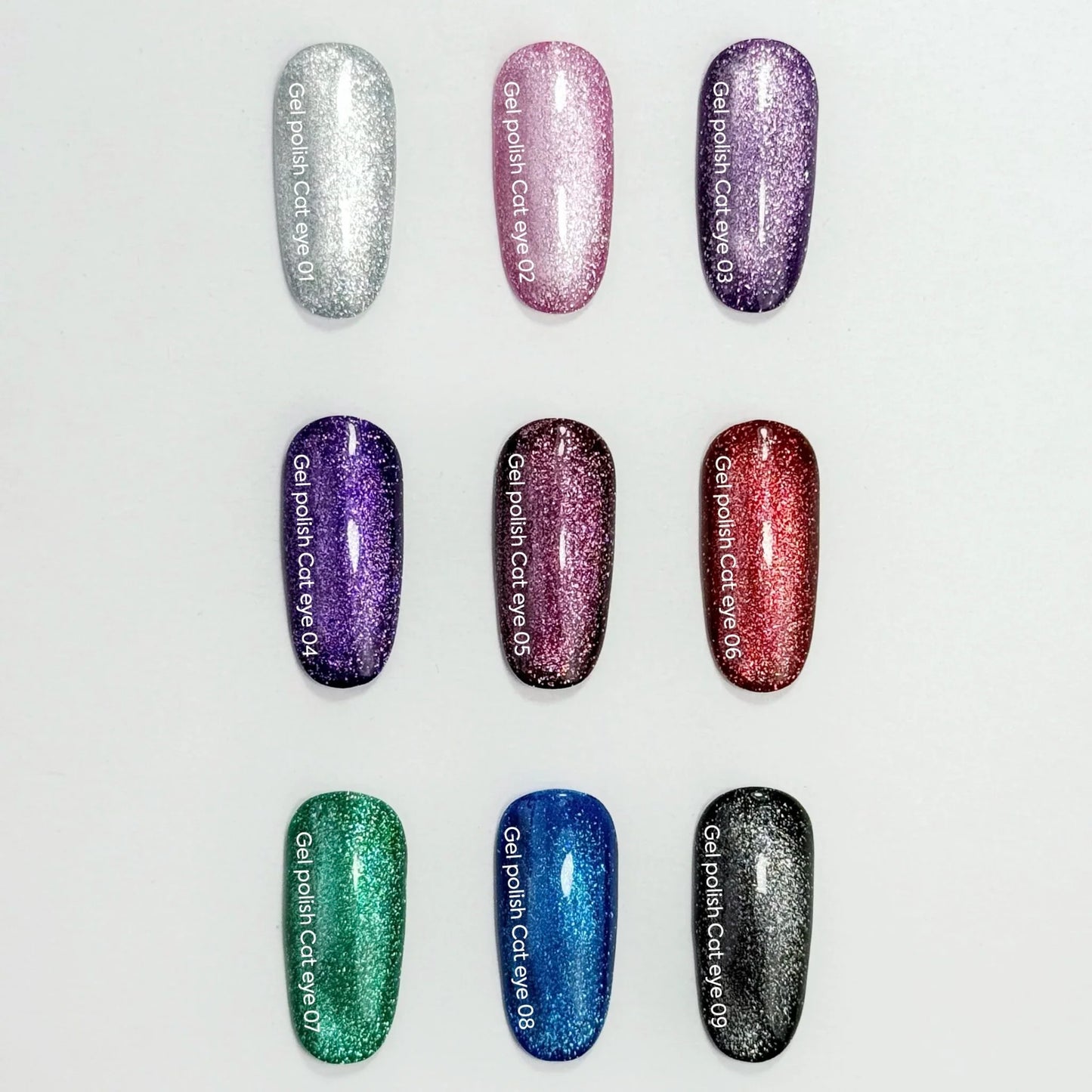 Esmalte Cat Eye Korean Nails of the Day #01