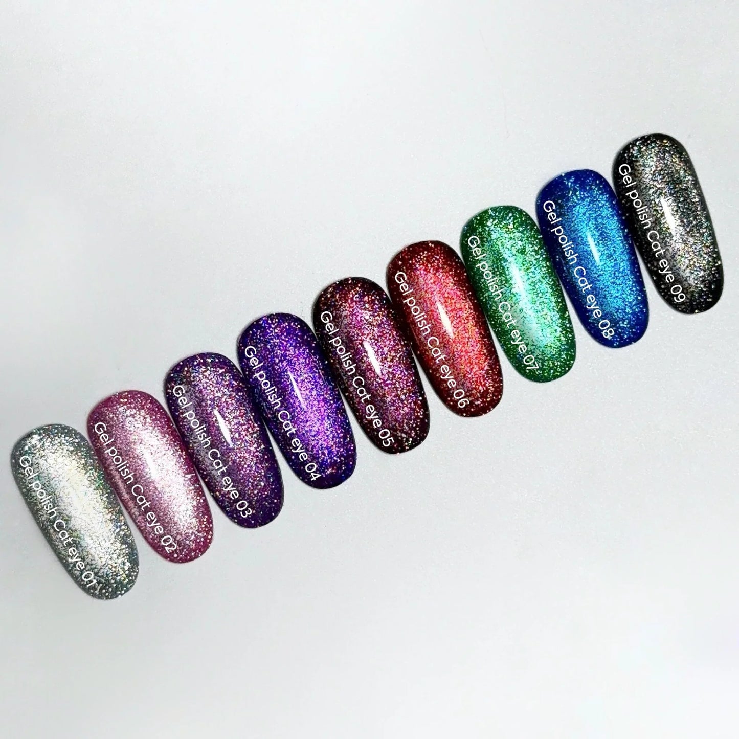 Esmalte Cat Eye Korean Nails of the Day #05