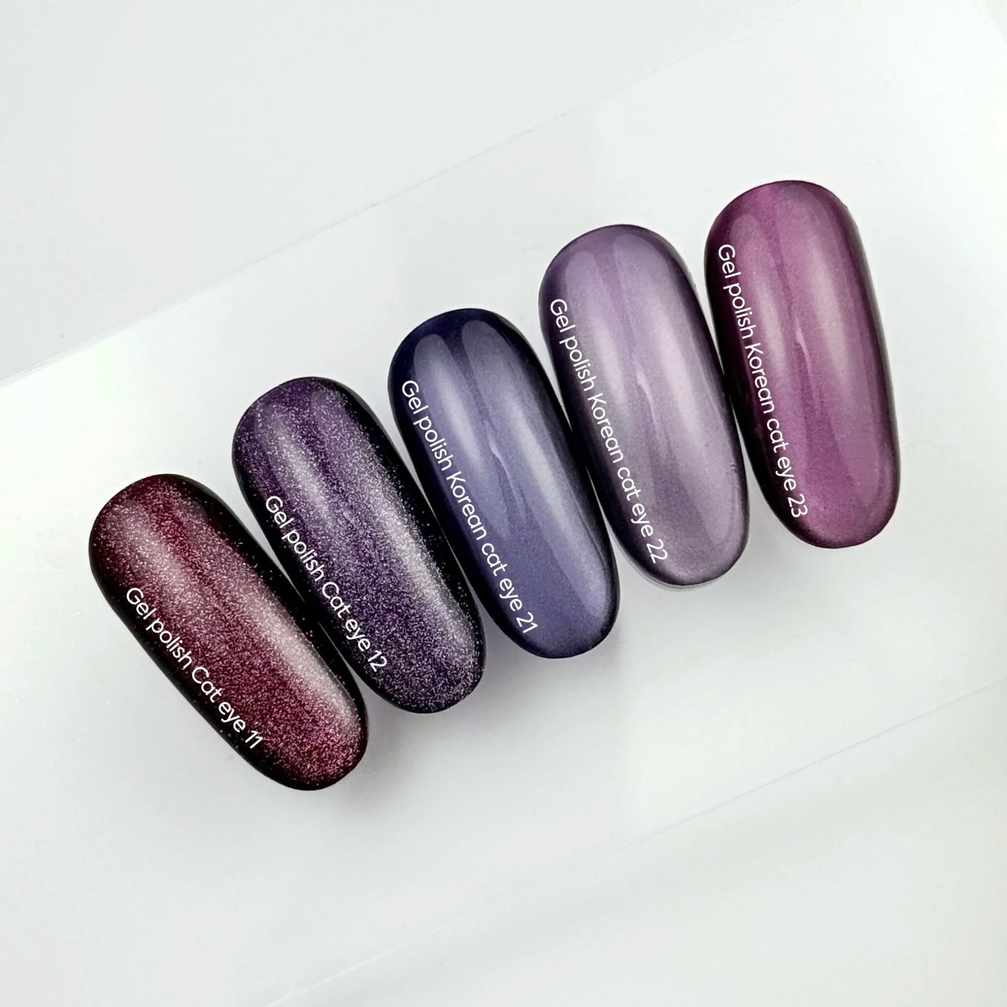 Esmalte Cat Eye Korean Nails of the Day #11