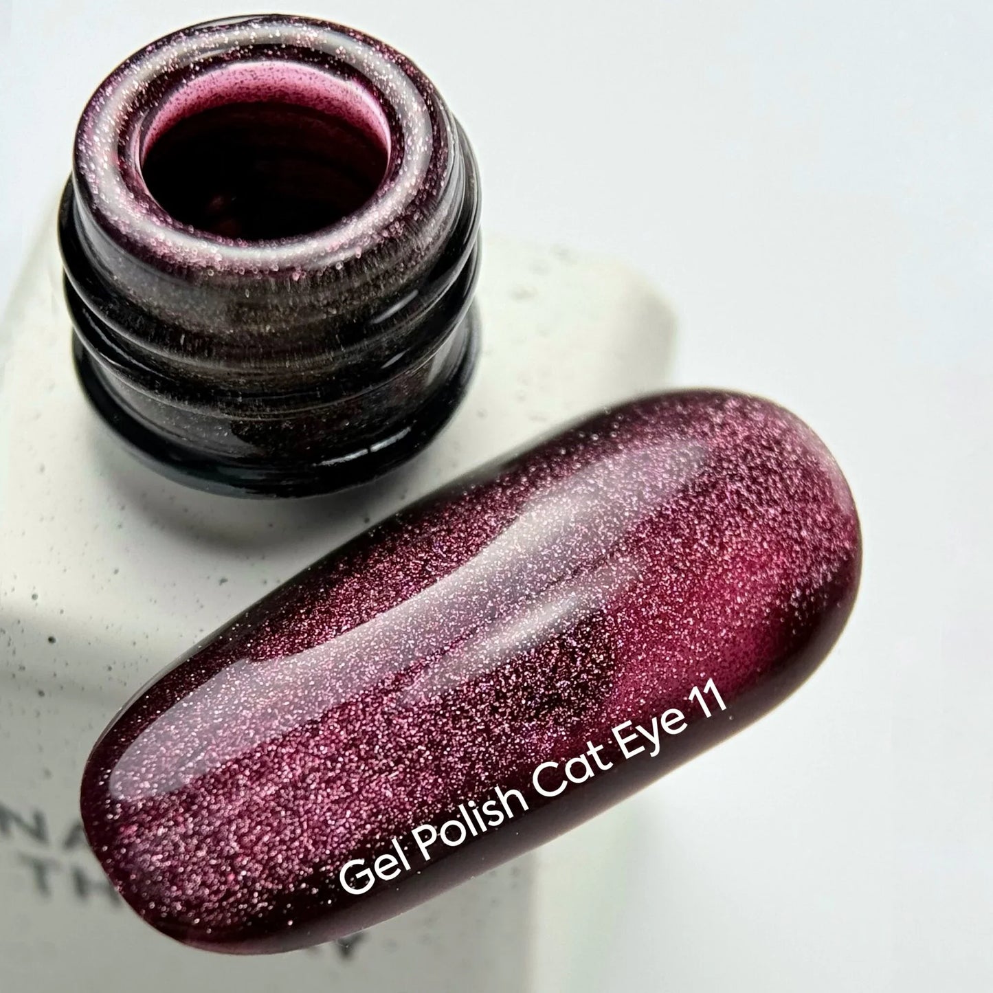Esmalte Cat Eye Korean Nails of the Day #11