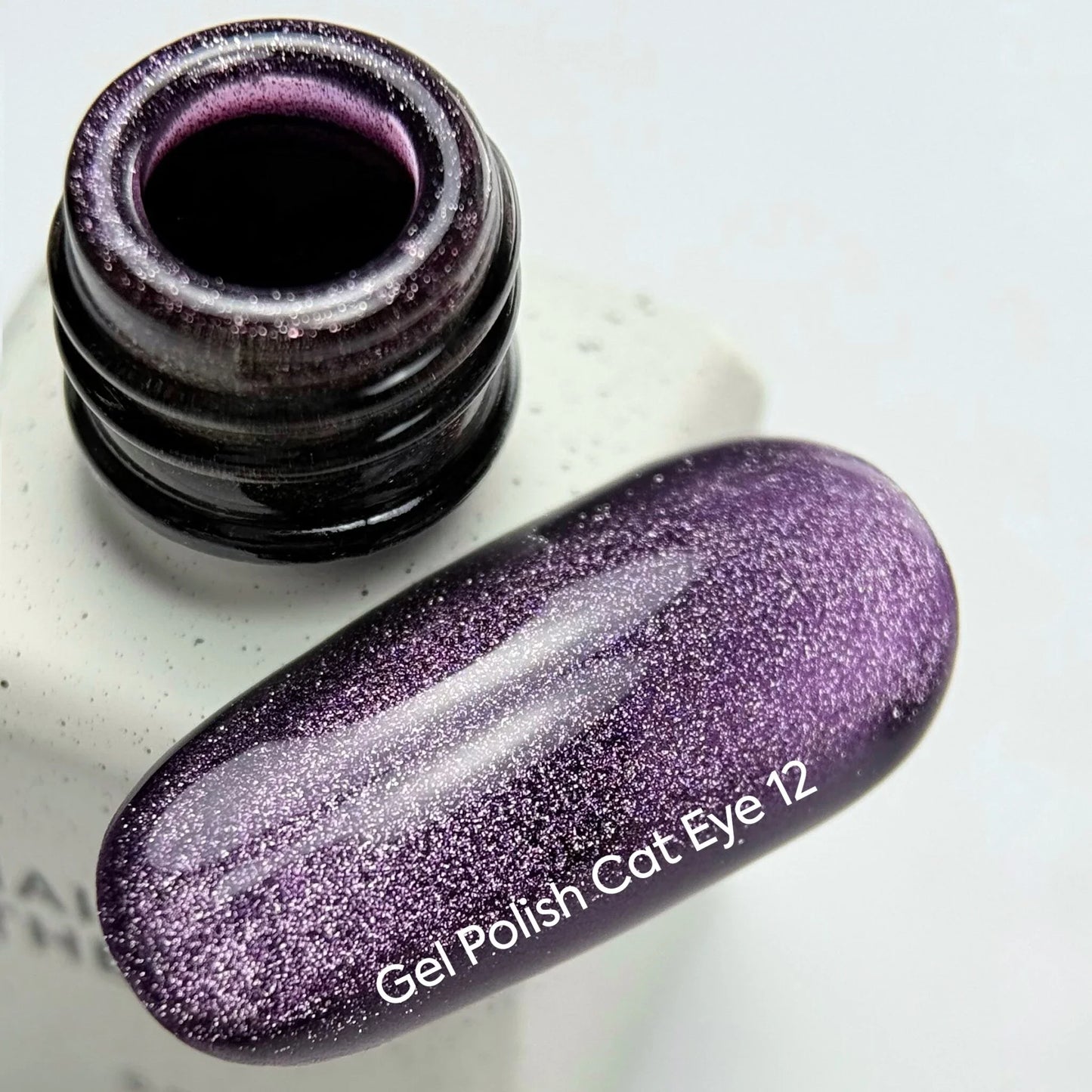 Esmalte Cat Eye Korean Nails of the Day #12