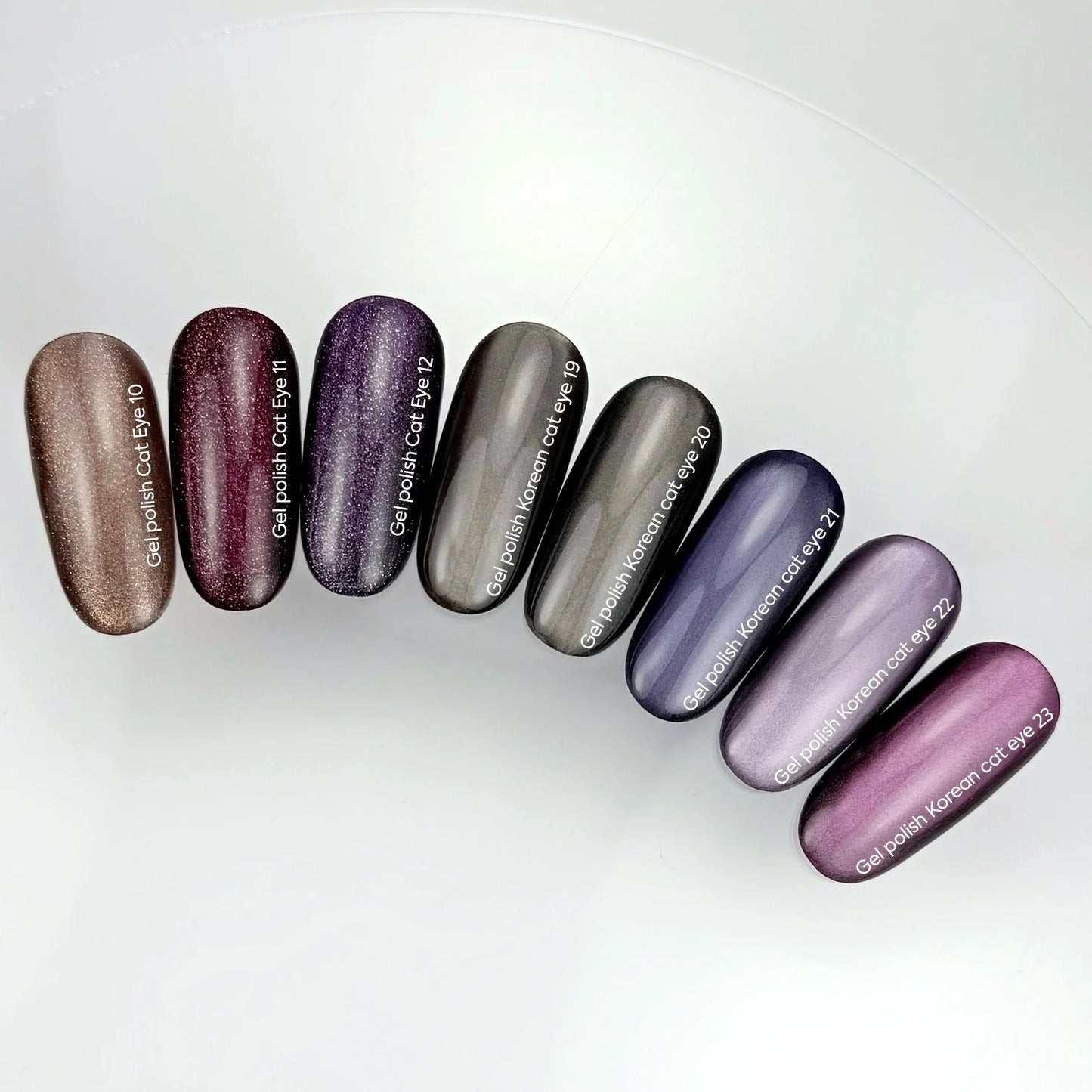 Esmalte Cat Eye Korean Nails of the Day #23