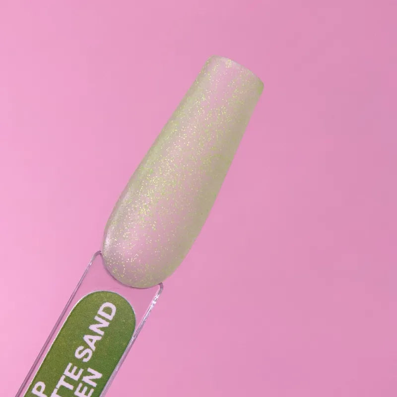 Top Coat Mate Sand Green LUNAmoon 13 ml – vista 3