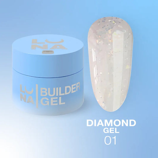 Diamond Gel Nº 1 LUNAmoon 15 ml
