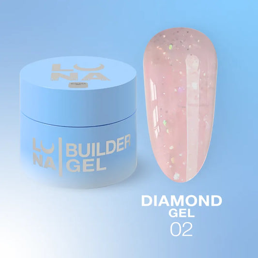 Diamond Gel Nº 2 LUNAmoon 15 ml