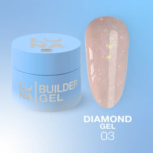 Diamond Gel Nº 3 LUNAmoon 15 ml