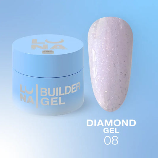Diamond Gel Nº 8 LUNAmoon 15 ml