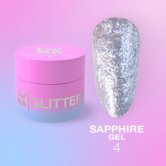 Sapphire Gel Nº 4 LUNAmoon 5 ml