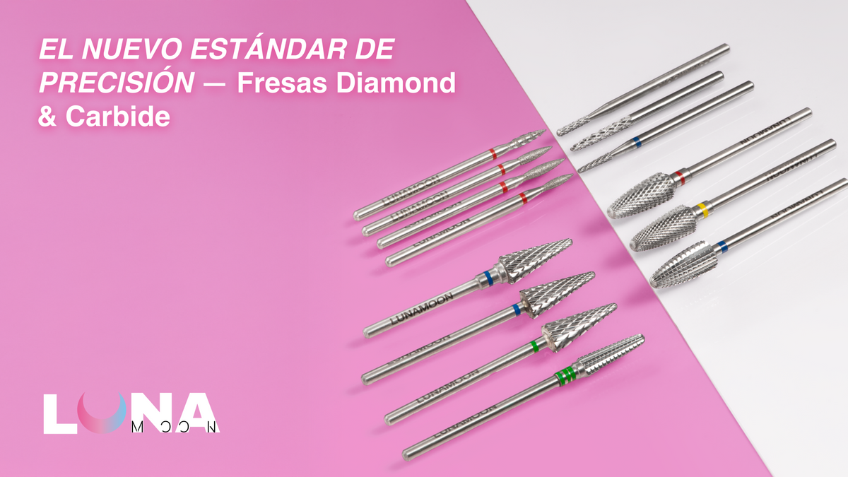 El nuevo estandar de precision - Fresas Diamond y Carbide LUNAmoon