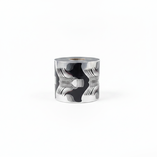 Moldes extensión uñas - fondo blanco limpio