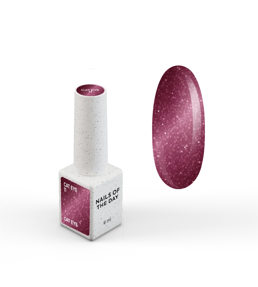 Esmalte Cat Eye Korean Nails of the Day #11