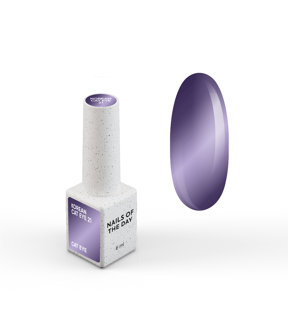 Esmalte Cat Eye Korean Nails of the Day #21