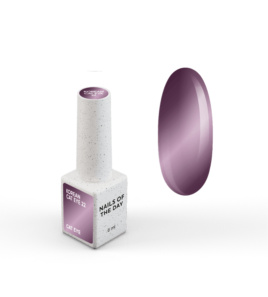 Esmalte Cat Eye Korean Nails of the Day #22