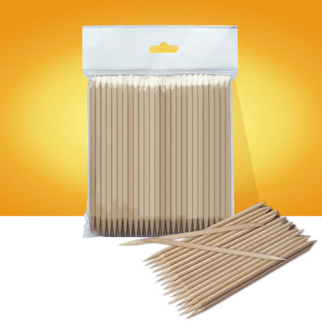 Staleks Palito de naranjo de madera EXPERT 150 mm (100 uds.) - Staleks - imagen del producto
