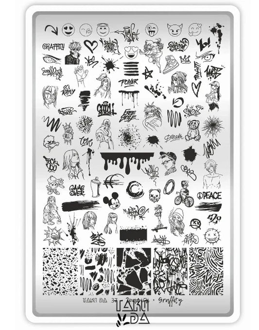 Placa para Estampar TakiDa con Demo hoja, 37 (37)