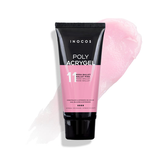 Inocos Polyacrygel Bisnaga 11 Rosa Ballet, 60g