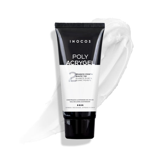 Inocos Polyacrygel Bisnaga Blanco Ponta, 60g