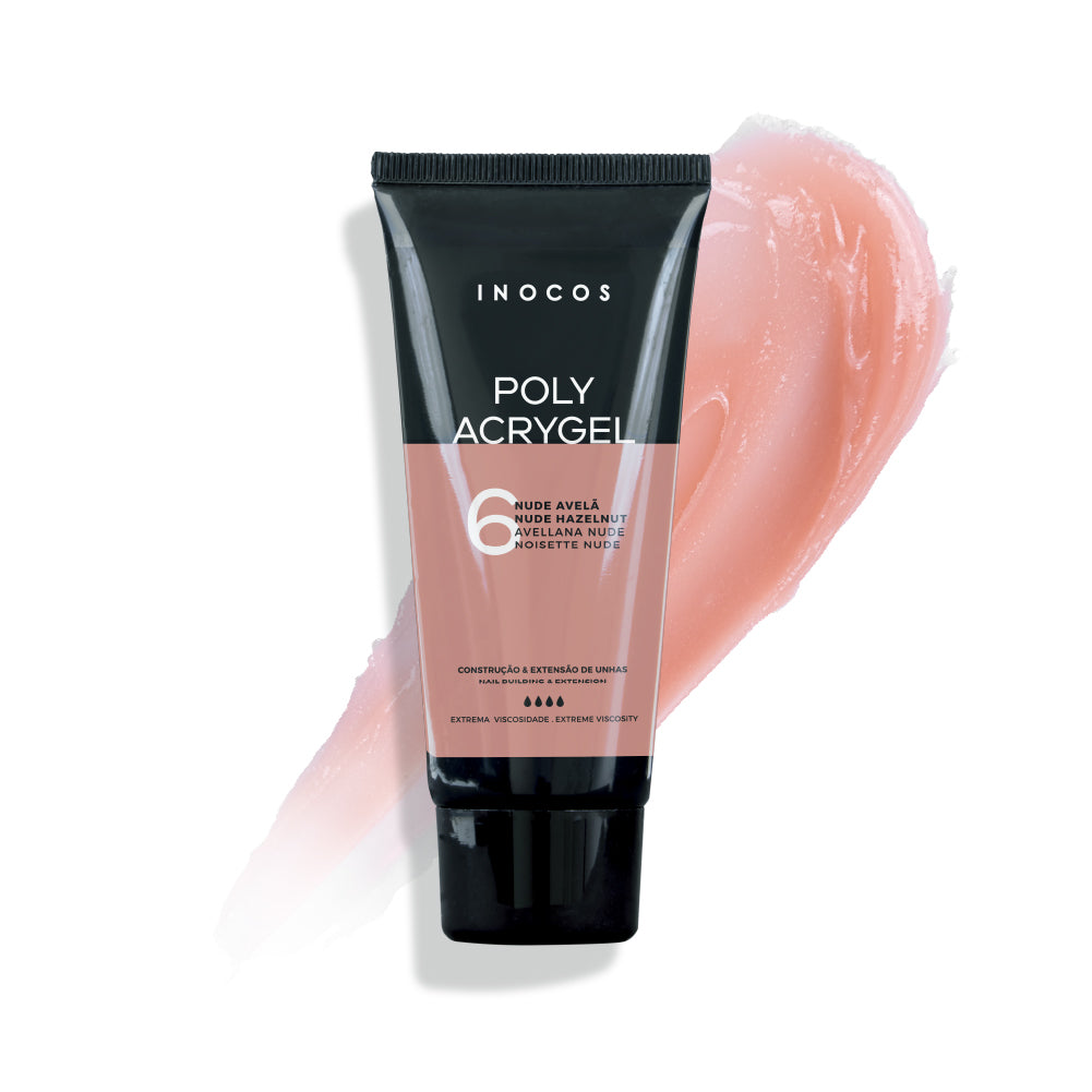 Inocos Polyacrygel Bisnaga Nude Avelã , 60g