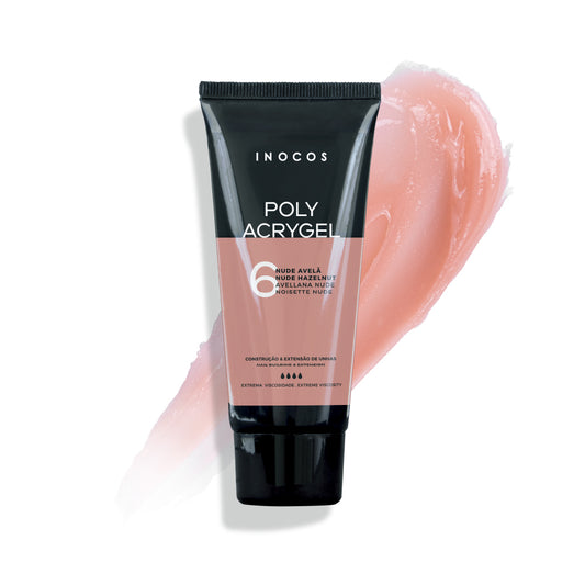 Inocos Polyacrygel Bisnaga Nude Avelã , 60g