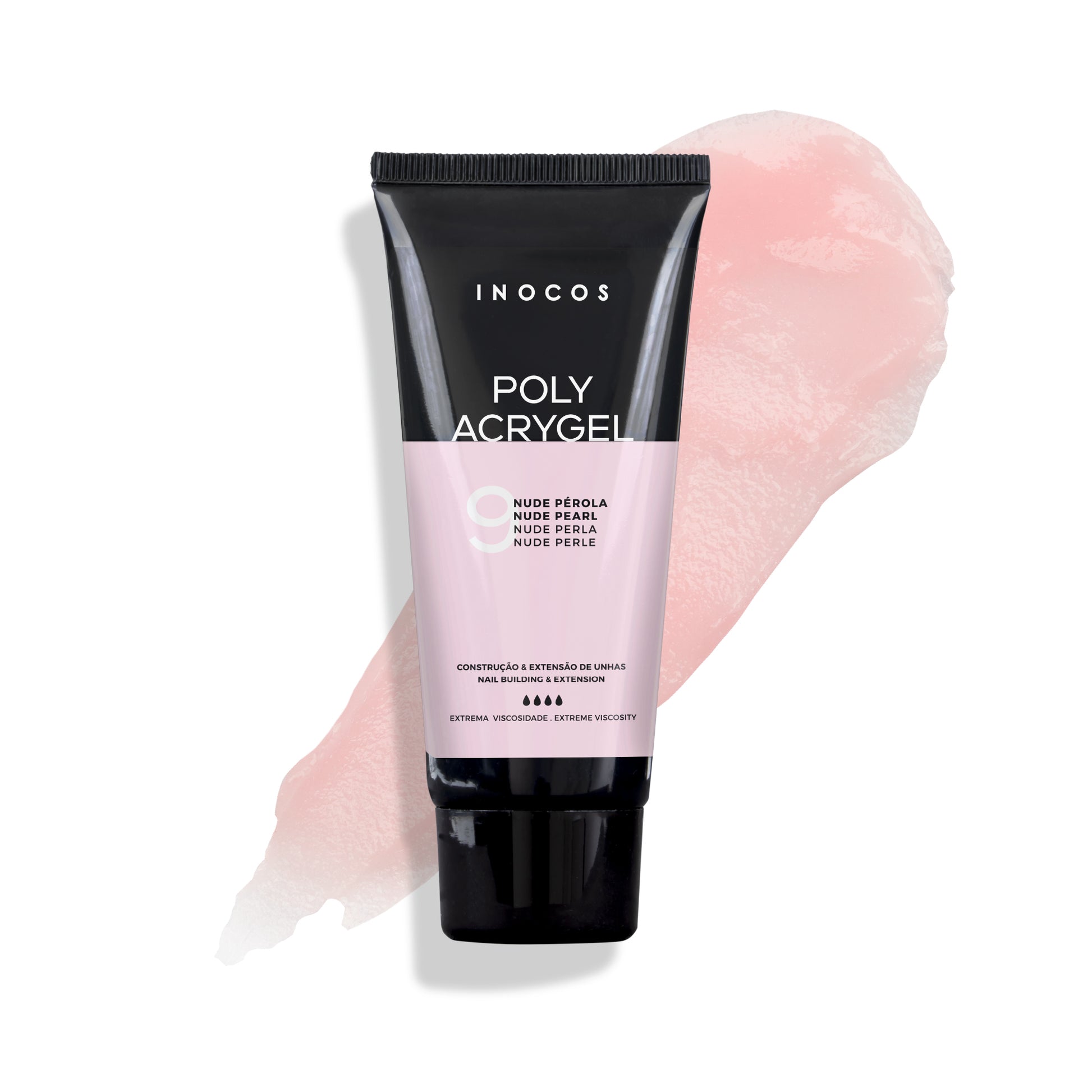 Inocos Polyacrygel Bisnaga 9 Nude Pérola, 60g