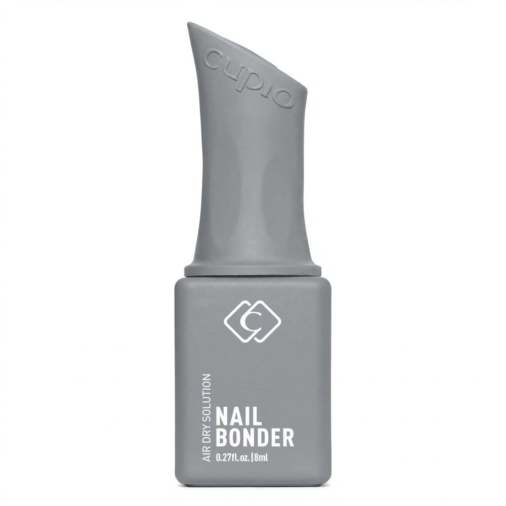 Frasco del Cupio Nail Bonder 8 ml visto de frente, con la etiqueta Air Dry Solution
