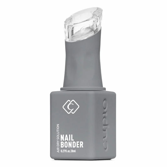 Primer para uñas sin ácido Cupio Nail Bonder de 8 ml, frasco gris con tapón transparente