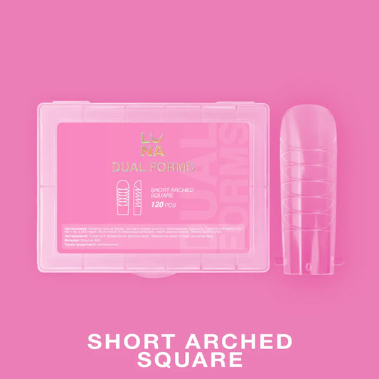 Moldes de Uñas LUNAmoon Short Arched Square