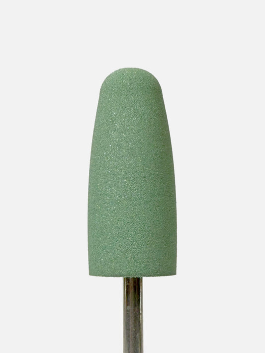 Fresa Silicona Verde para Pulido de Uñas