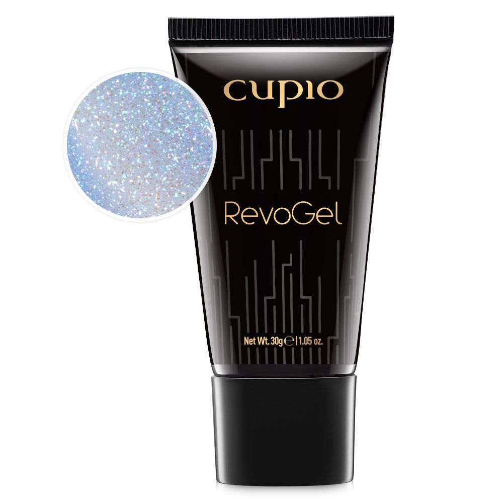 Acrygel Cupio RevoGel - SKY BLUE SPARKLE 30g