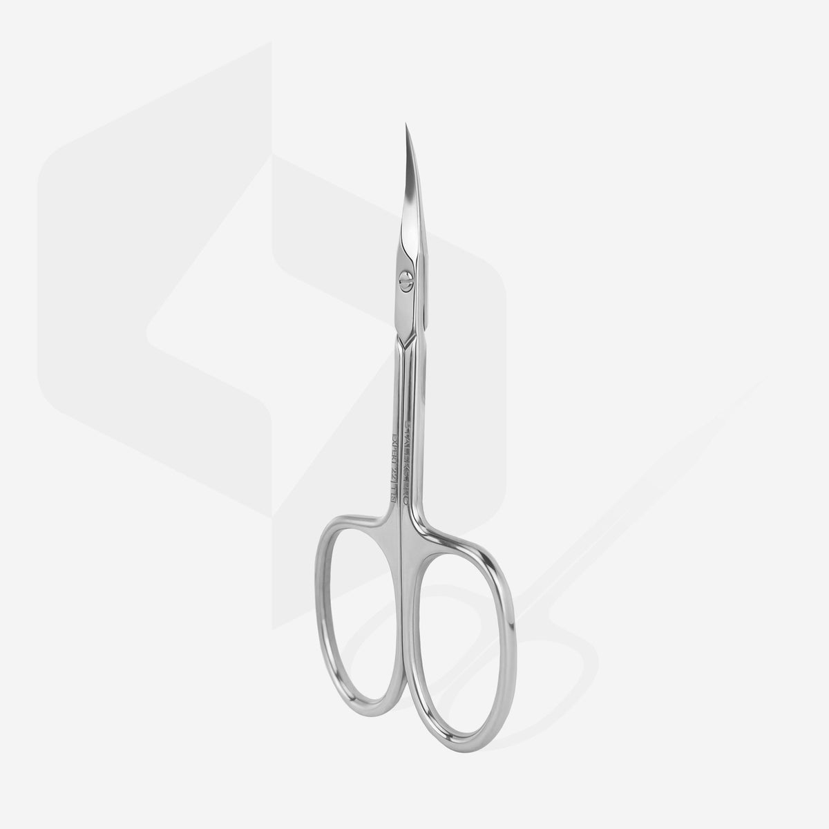 Tijeras de cutículas Staleks Expert 22 Tipo 1 en acero inoxidable, vista frontal