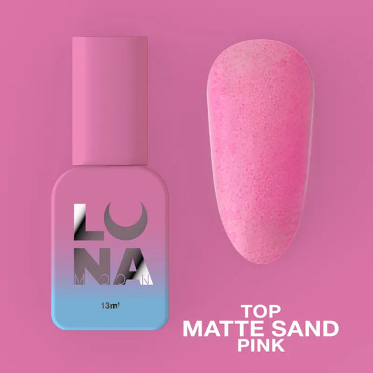 Top Coat Mate Sand Pink LUNAmoon 13 ml