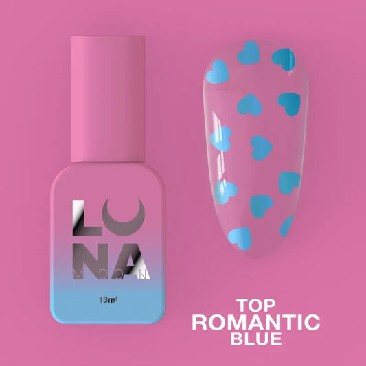 Top Coat Romantic Blue LUNAmoon 13 ml