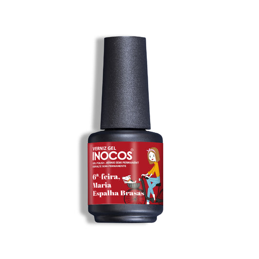 Inocos Esmalte Gel 6fa Maria Espalha Brasas, 15ml