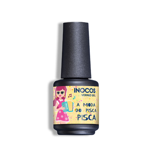 Inocos Esmalte Gel A Moda Do Pisca Pisca , 15ml
