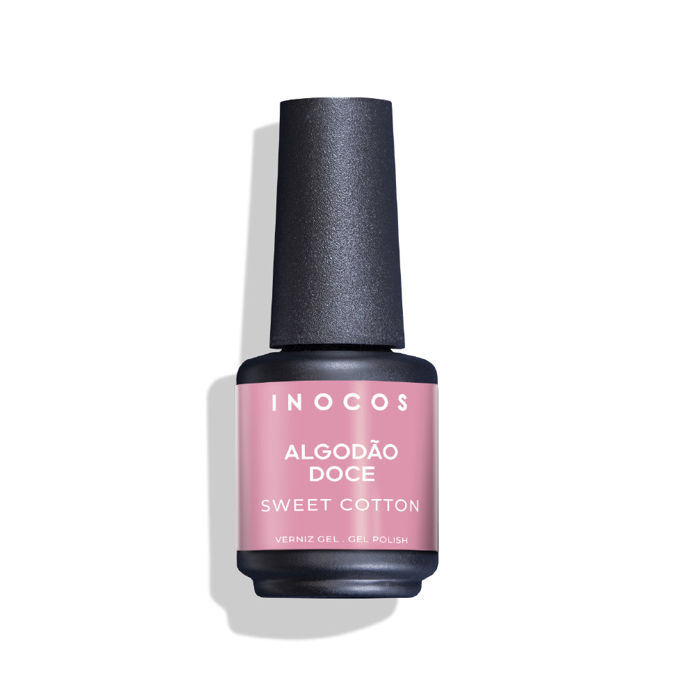 Inocos Esmalte Gel Algodão Doce, 15ml Gp059