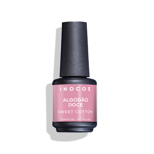 Inocos Esmalte Gel Algodão Doce, 15ml Gp059