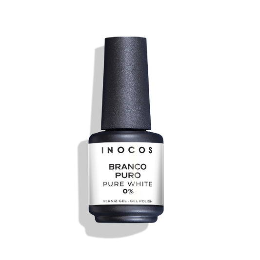 Inocos Esmalte Gel Ym1 Blanco Puro 0%, 15ml