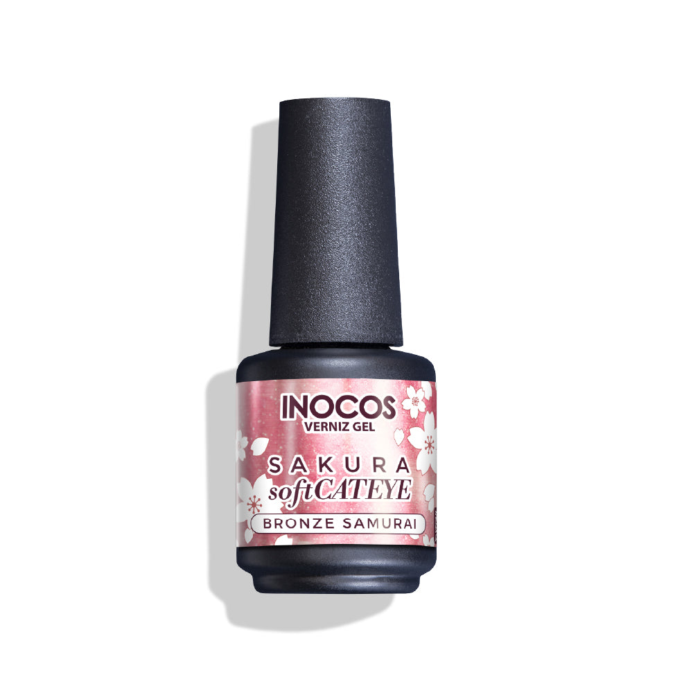 Inocos Esmalte Gel Soft Cateye Bronze Samurai, 15ml