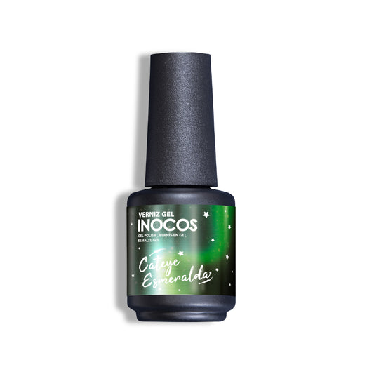 Inocos Esmalte Gel Cateye Esmeralda, 15ml