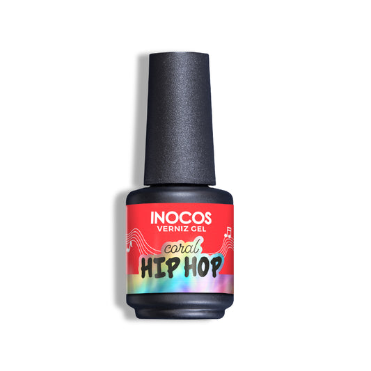 Inocos Esmalte Gel Festival Verão Coral Hip Hop, 15ml