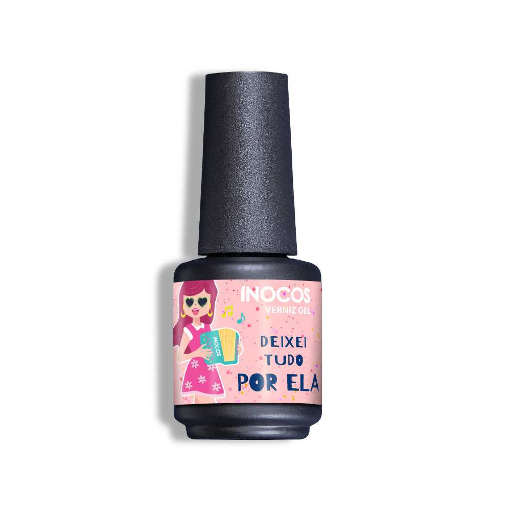 Inocos Esmalte Gel Deixei Tudo Por Ela, 15ml