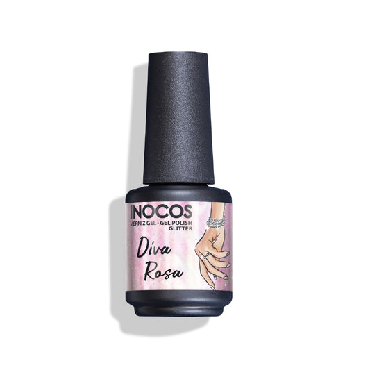 Inocos Esmalte Gel Ds2 - Diva Rosa, 15ml