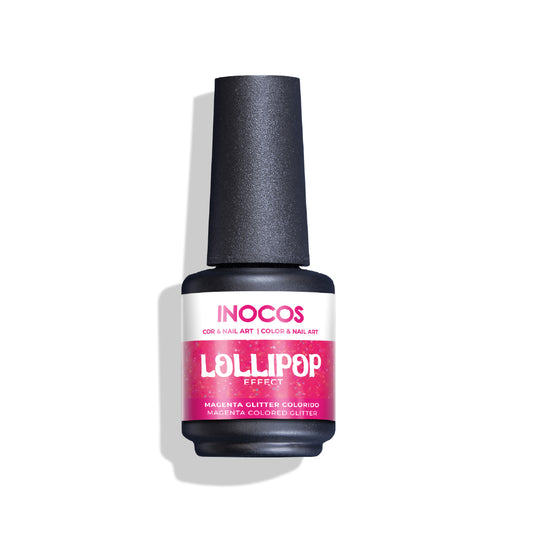 Inocos Esmalte Gel Lp4 Efeito Lollipop Magenta, 15ml