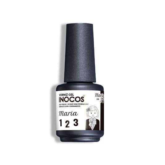 Inocos Esmalte Gel Maria 1 2 3, 15ml Gp245