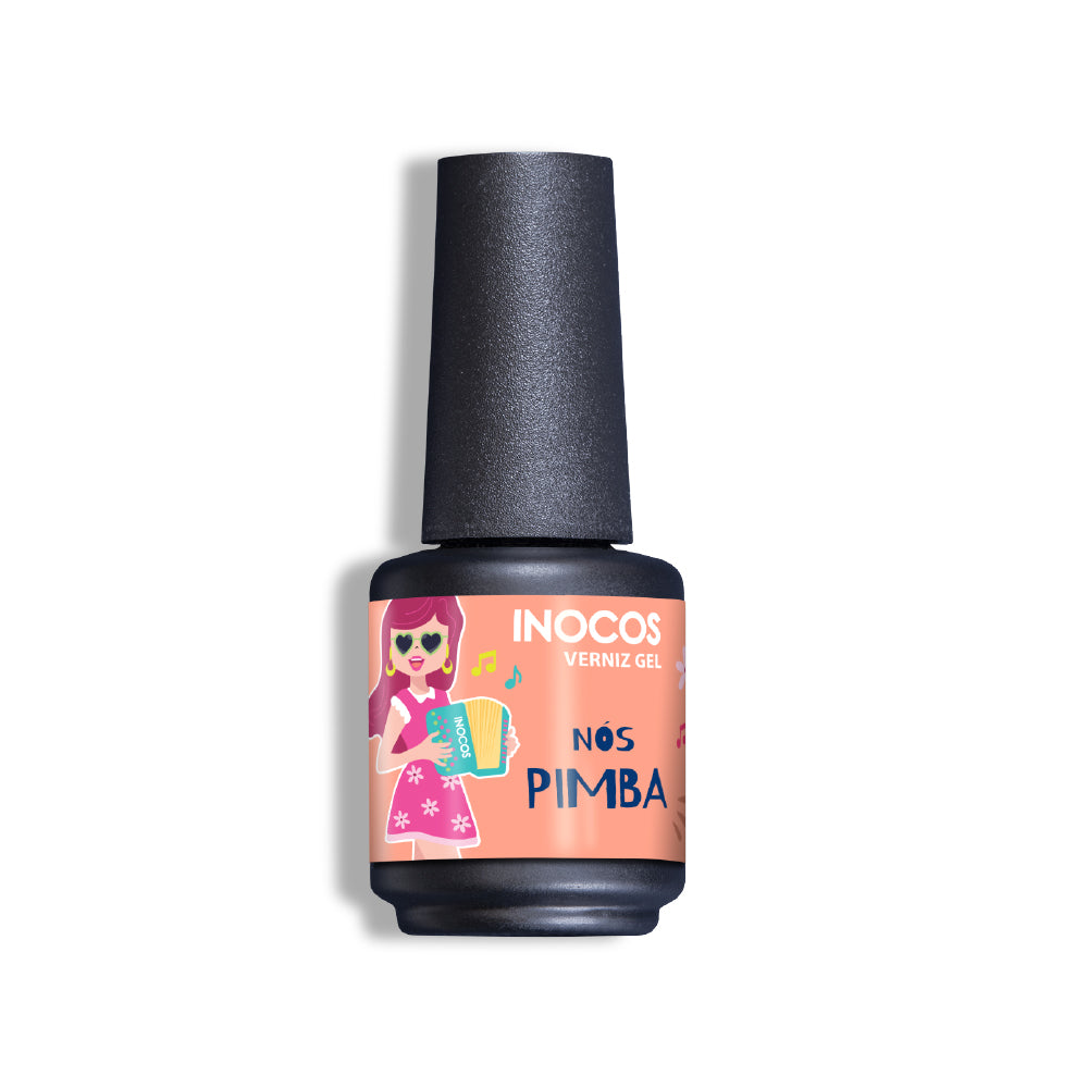 Inocos Esmalte Gel Nós Pimba, 15ml