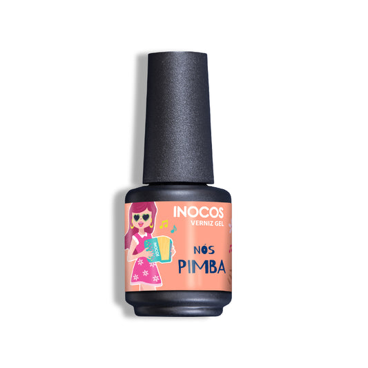 Inocos Esmalte Gel Nós Pimba, 15ml
