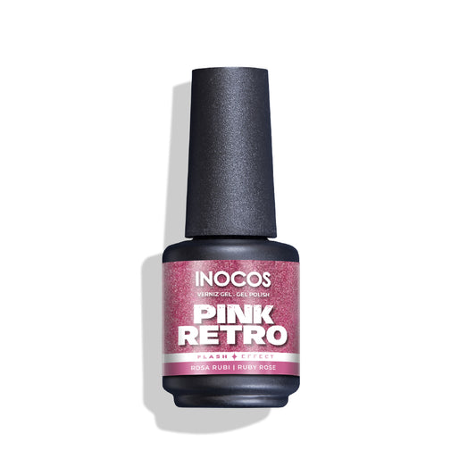 Inocos Esmalte Gel Fb4 Pink Retro, 15ml